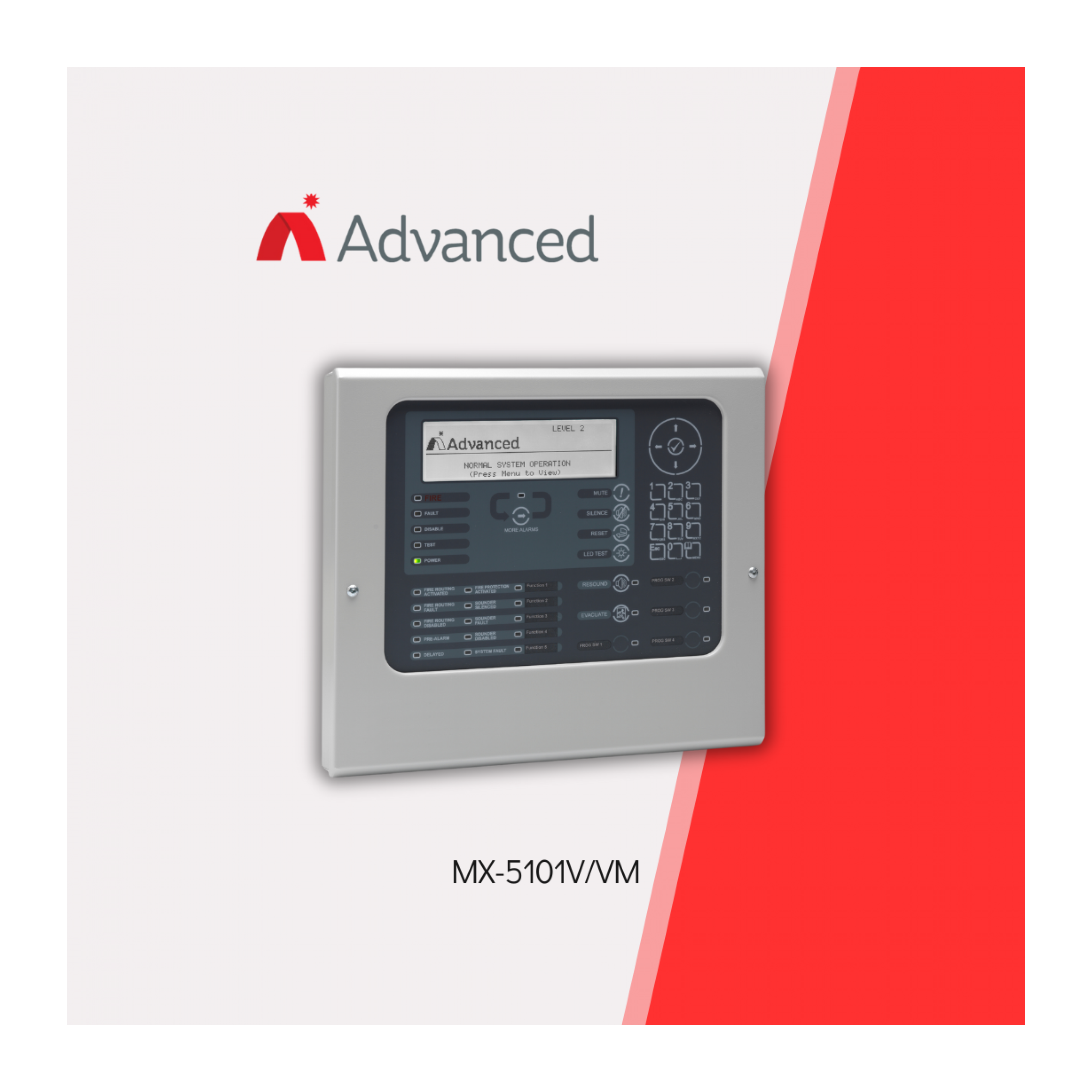 SINGLE LOOP FIRE ALARM CONTROL PANEL