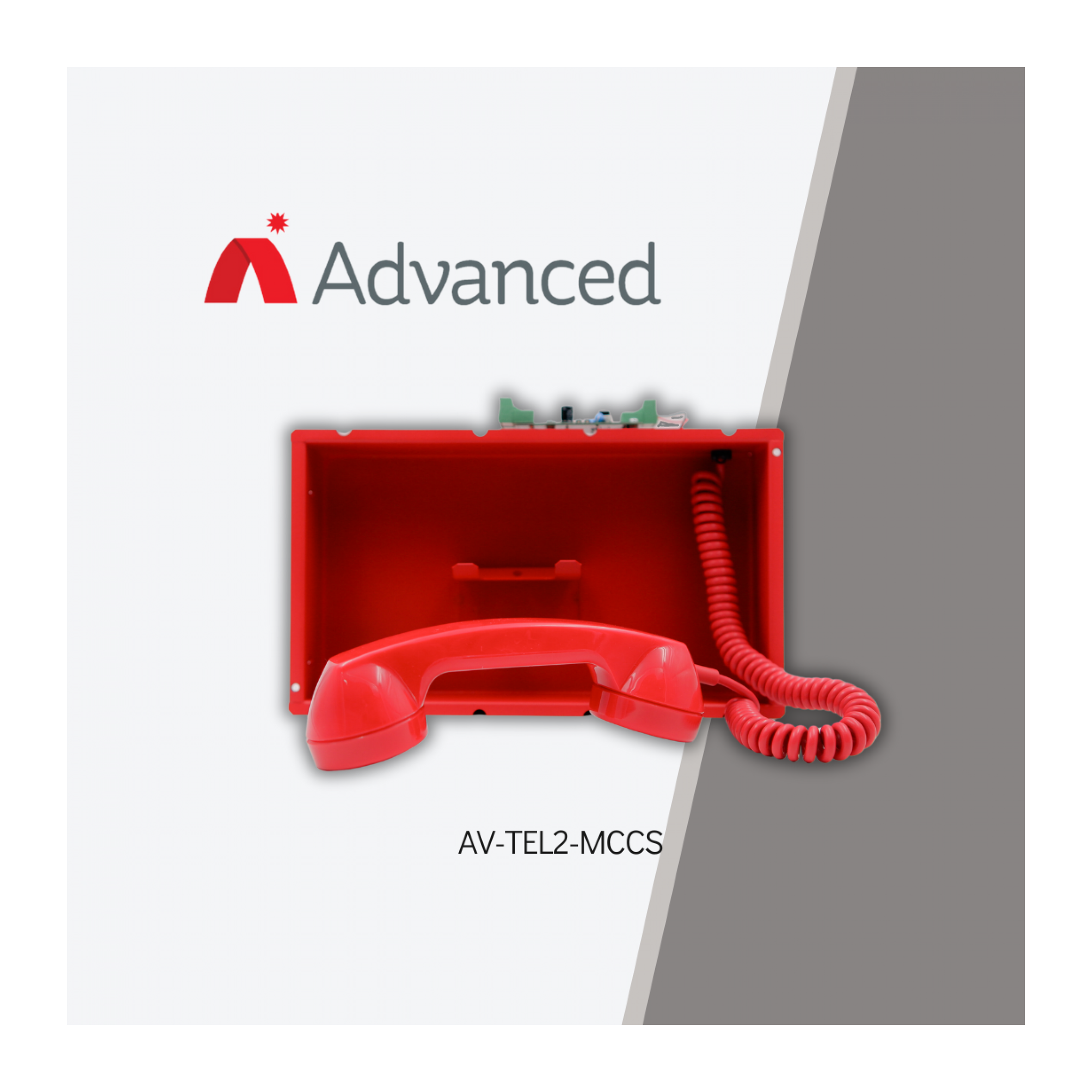 Addressable Riser ADDRESSABLE FIREFIGHTER PHONE W/RISER MODULE