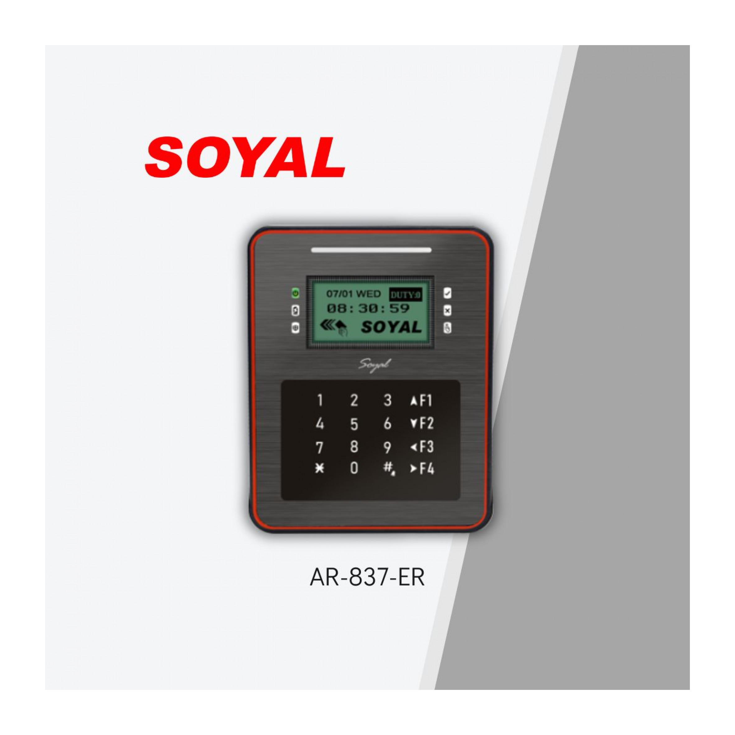 IP-BASED ACCESS CONTROLLER WITH LCD